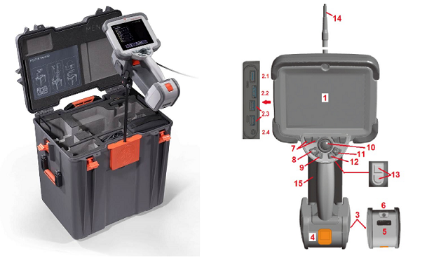 必威betway中文版入口视频电子内窥镜MViQ的组件 必威betway中文版入口视频电子内窥镜MViQ的组件
