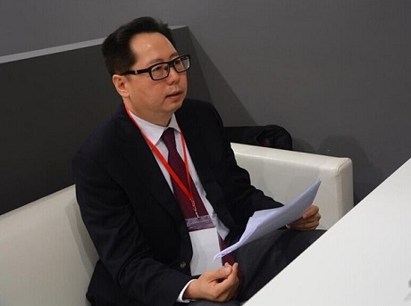 jsjek意威特工业内窥镜孙总在Q.C.China展会现场接受专访 jsjek意威特工业内窥镜孙总在Q.C.China展会现场接受专访