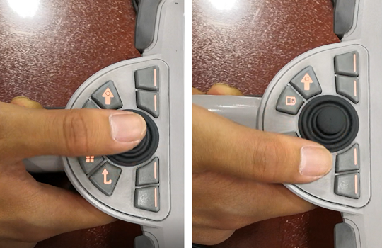 无扳机键情况下大拇指来回切换 无扳机键情况下大拇指来回切换