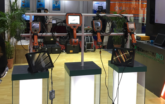 本届展会上展出的便携式内窥镜产品 本届展会上展出的便携式内窥镜产品