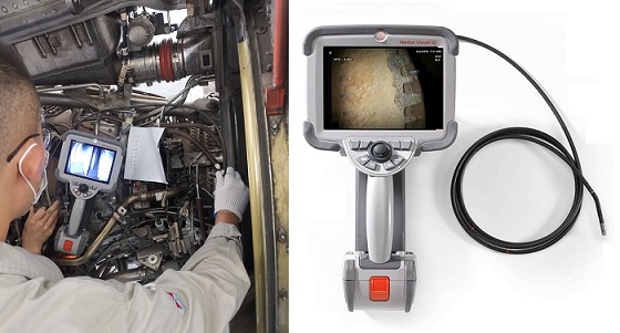 手持式高清电子内窥镜Mentor Visual iQ在孔探检测中的应用 手持式高清电子内窥镜Mentor Visual iQ在孔探检测中的应用