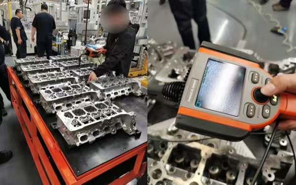 使用必威betway中文版入口内窥镜检查汽车零部件质量 使用必威betway中文版入口内窥镜检查汽车零部件质量