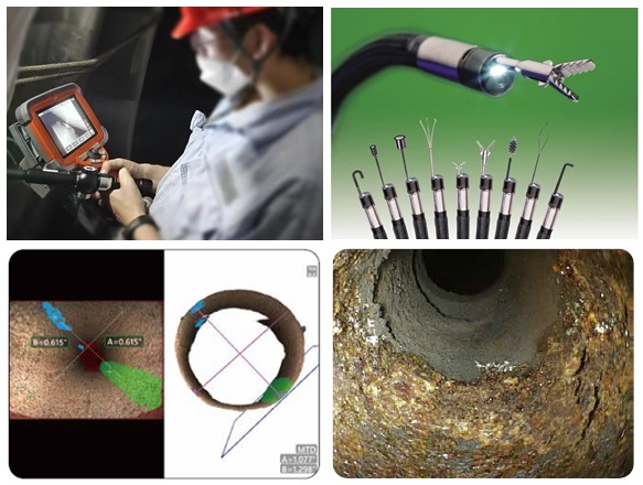 工业内窥镜检查热力管道的应用